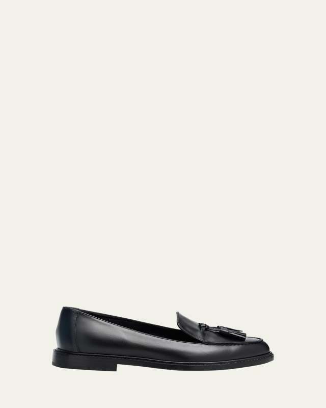 Bucky Leather Loafers